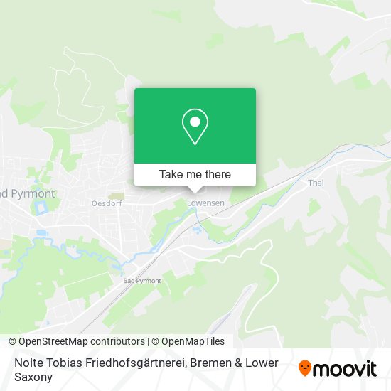 Nolte Tobias Friedhofsgärtnerei map