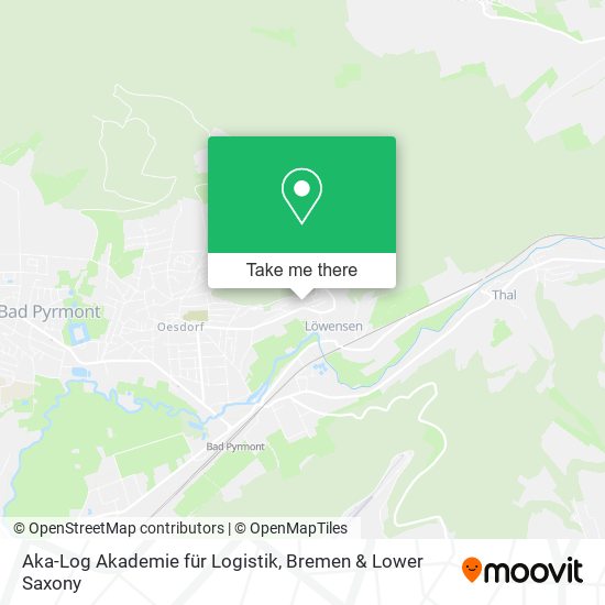 Aka-Log Akademie für Logistik map