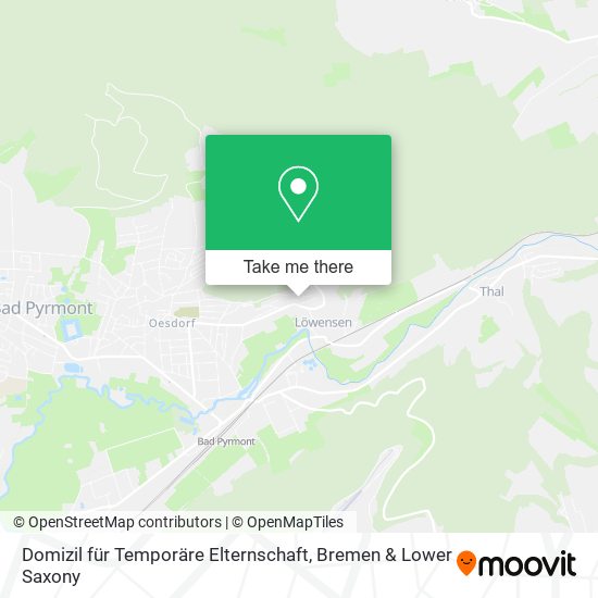 Domizil für Temporäre Elternschaft map
