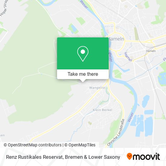 Renz Rustikales Reservat map