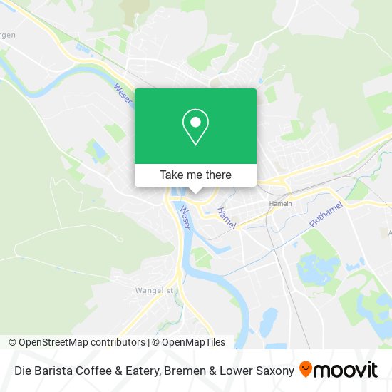 Die Barista Coffee & Eatery map