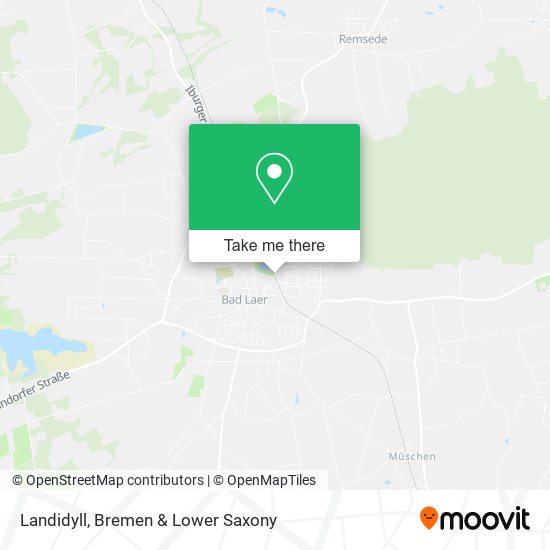 Landidyll map