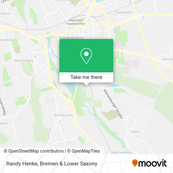 Randy Henke map