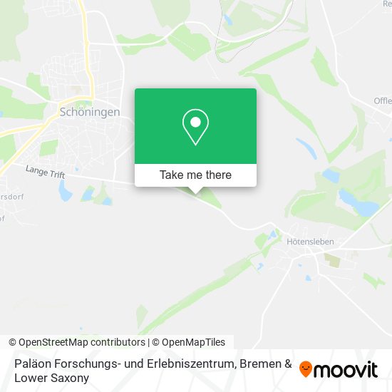 Paläon Forschungs- und Erlebniszentrum map