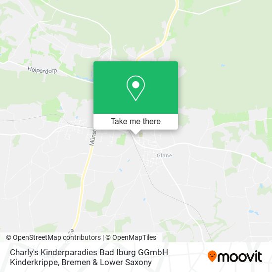 Charly's Kinderparadies Bad Iburg GGmbH Kinderkrippe map