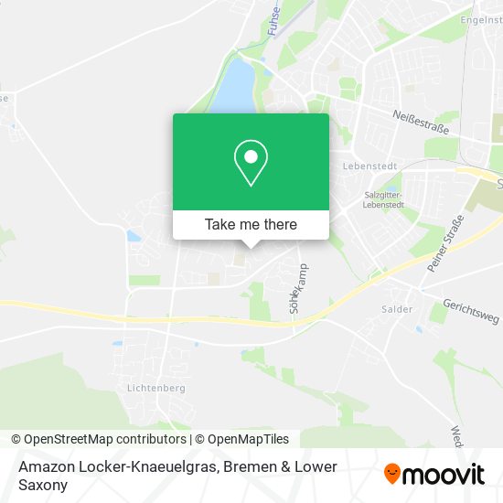 Amazon Locker-Knaeuelgras map