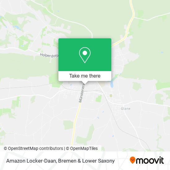 Amazon Locker-Daan map