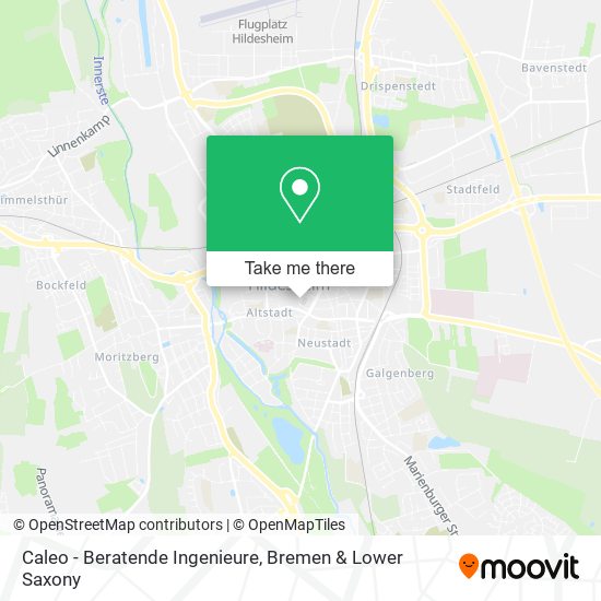 Caleo - Beratende Ingenieure map