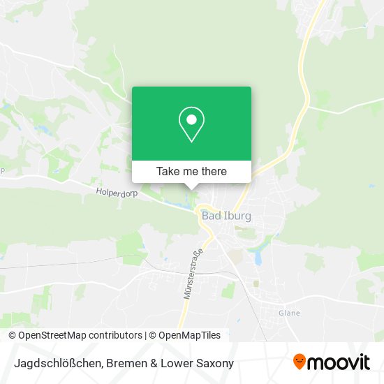Jagdschlößchen map