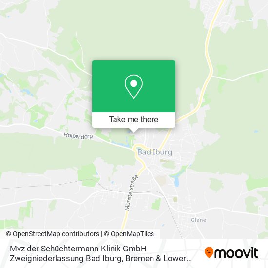 Mvz der Schüchtermann-Klinik GmbH Zweigniederlassung Bad Iburg map