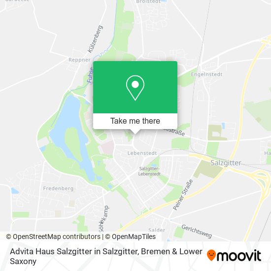 Advita Haus Salzgitter in Salzgitter map