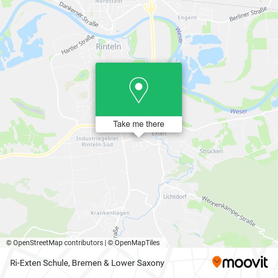 Ri-Exten Schule map