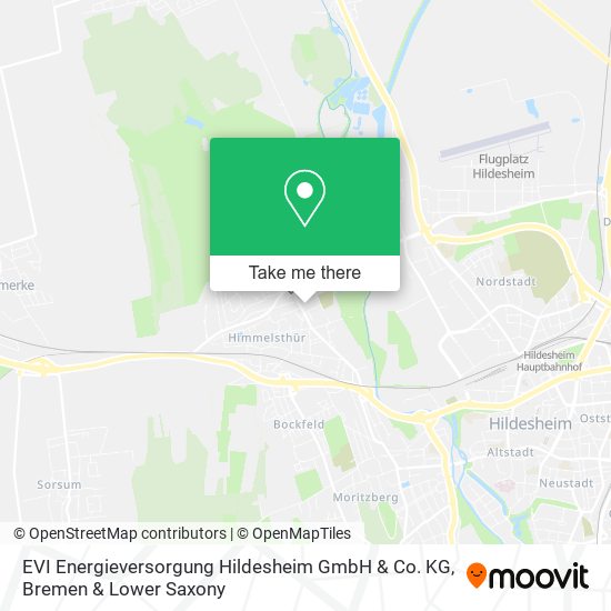 EVI Energieversorgung Hildesheim GmbH & Co. KG map
