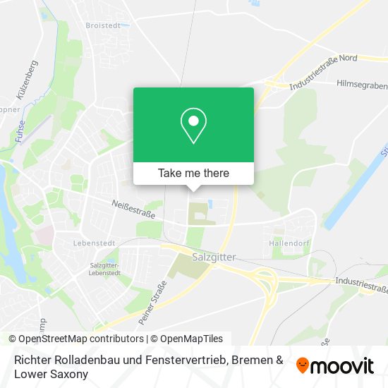 Richter Rolladenbau und Fenstervertrieb map