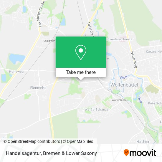 Handelsagentur map