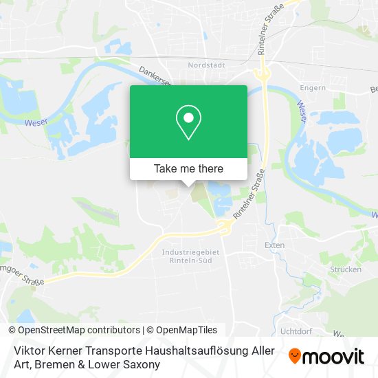 Viktor Kerner Transporte Haushaltsauflösung Aller Art map