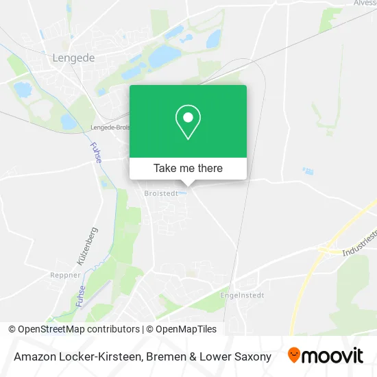 Карта Amazon Locker-Kirsteen
