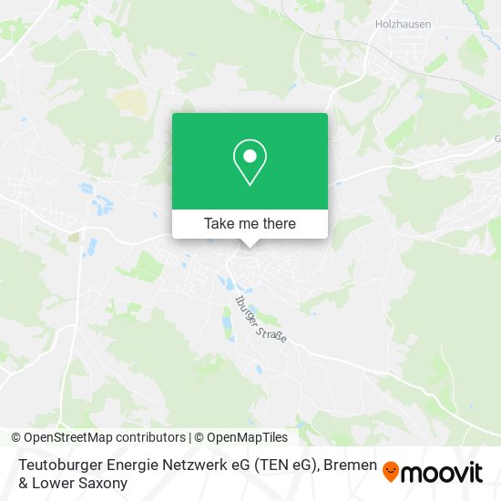 Teutoburger Energie Netzwerk eG (TEN eG) map