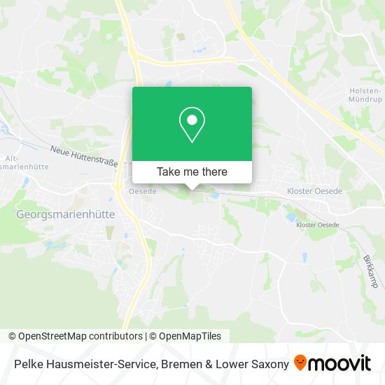 Pelke Hausmeister-Service map