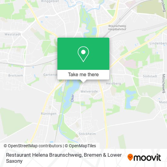 Restaurant Helena Braunschweig map