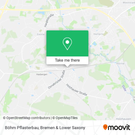 Böhm Pflasterbau map
