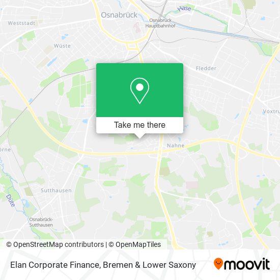Elan Corporate Finance map