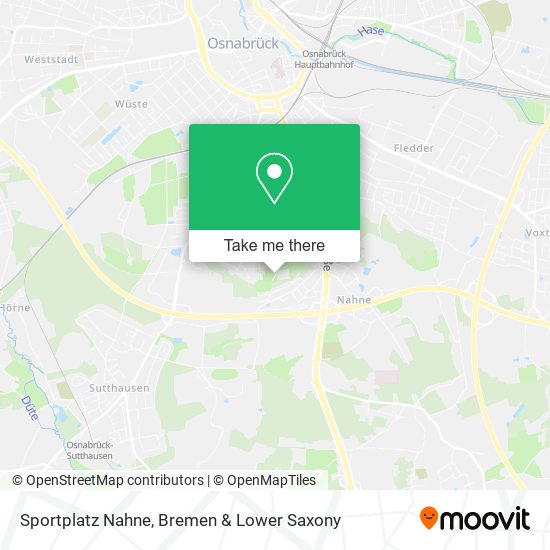 Sportplatz Nahne map