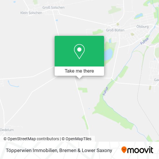 Töpperwien Immobilien map