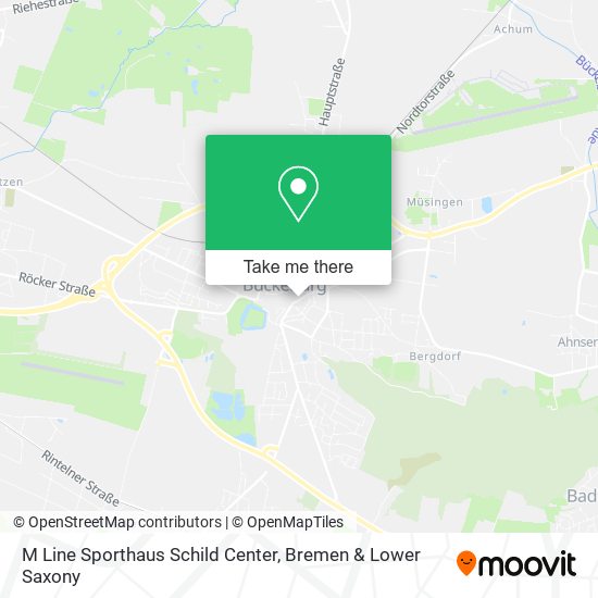 M Line Sporthaus Schild Center map