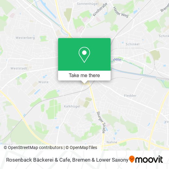Rosenback Bäckerei & Cafe map
