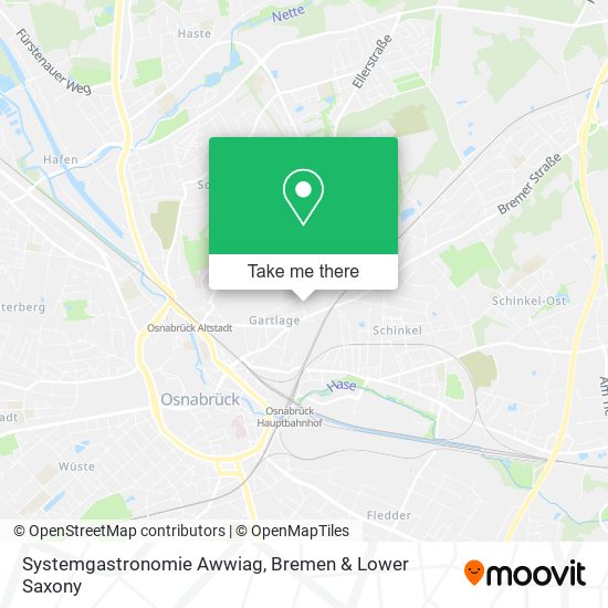 Systemgastronomie Awwiag map