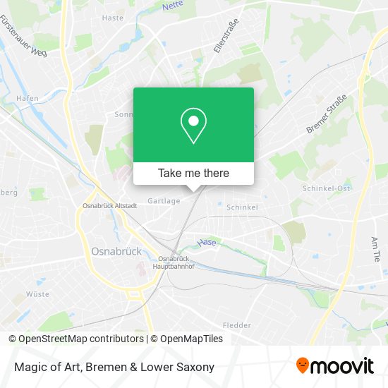 Magic of Art map