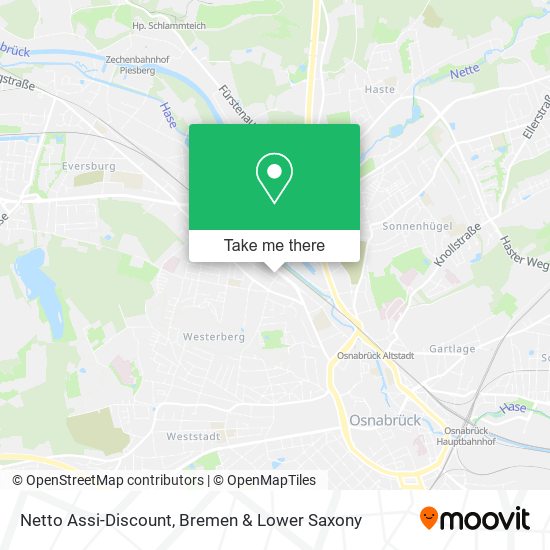 Netto Assi-Discount map