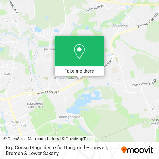 Brp Consult-Ingenieure für Baugrund + Umwelt map