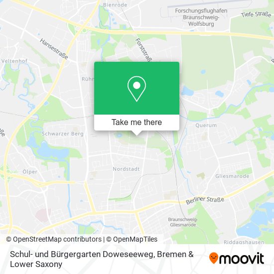 Schul- und Bürgergarten Doweseeweg map