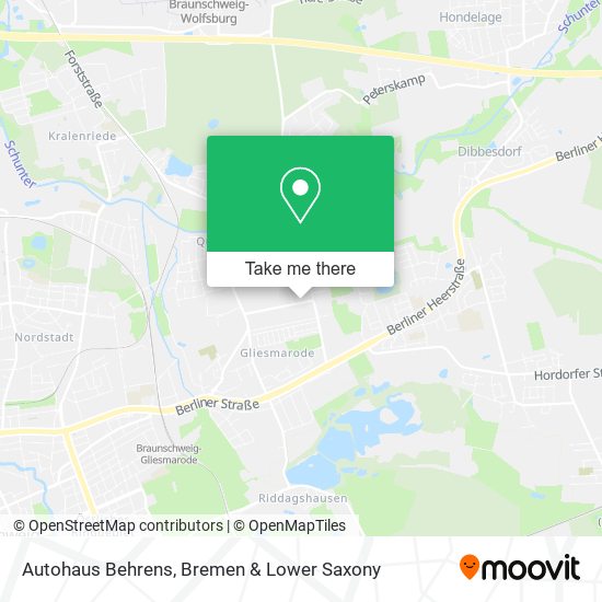Autohaus Behrens map