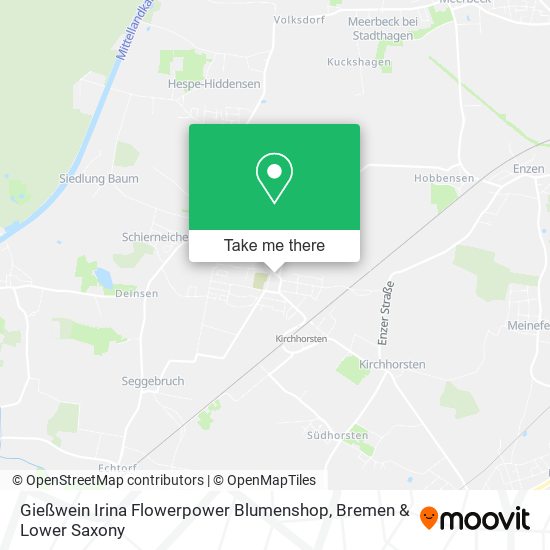 Gießwein Irina Flowerpower Blumenshop map