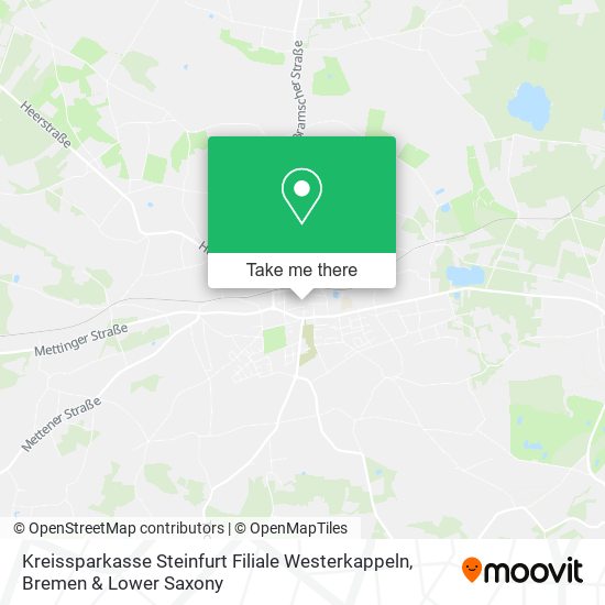 Kreissparkasse Steinfurt Filiale Westerkappeln map