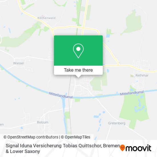 Signal Iduna Versicherung Tobias Quittschor map