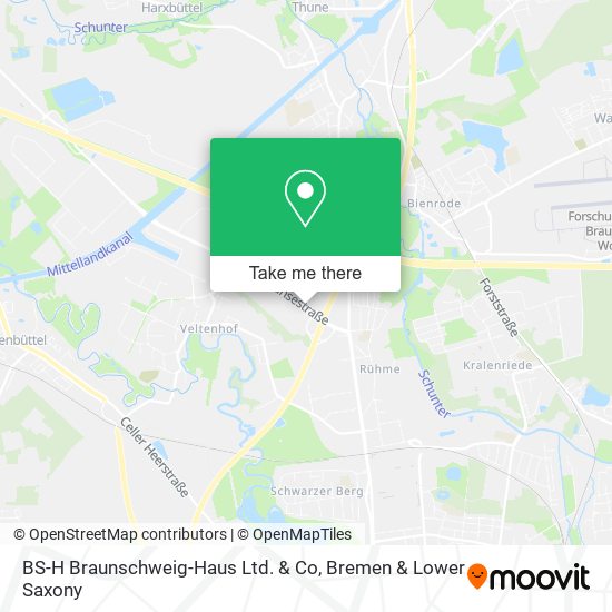 BS-H Braunschweig-Haus Ltd. & Co map