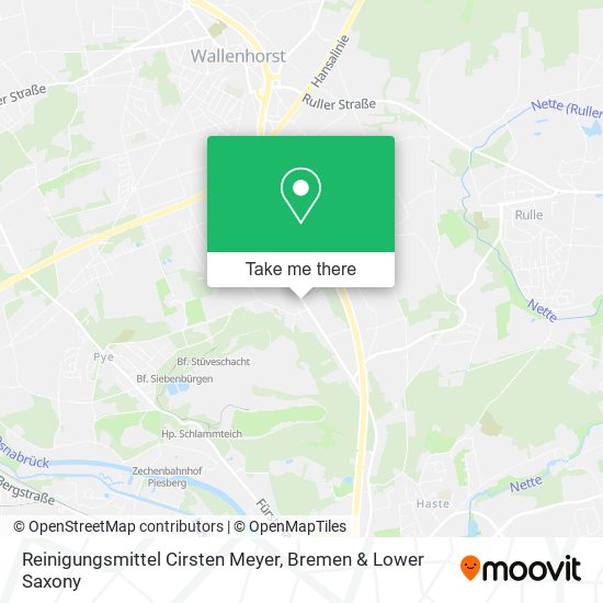 Reinigungsmittel Cirsten Meyer map