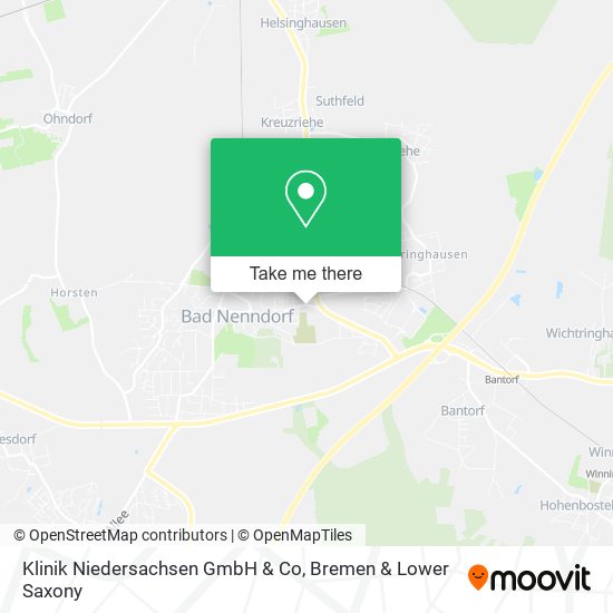 Klinik Niedersachsen GmbH & Co map