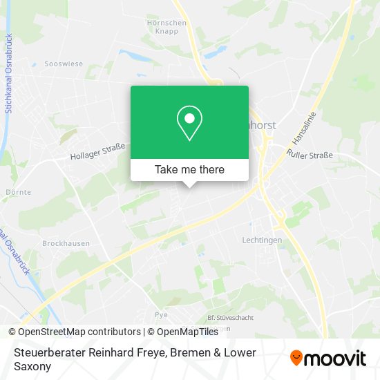 Steuerberater Reinhard Freye map
