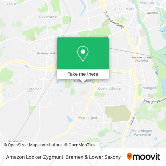 Карта Amazon Locker-Zygmunt
