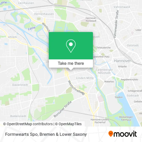 Карта Formwearts Spo