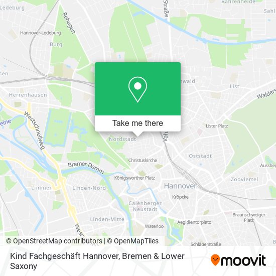 Kind Fachgeschäft Hannover map