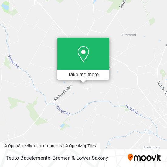 Teuto Bauelemente map