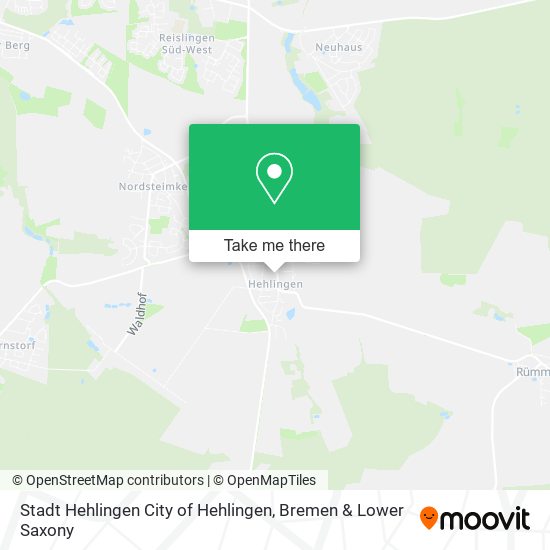 Stadt Hehlingen City of Hehlingen map