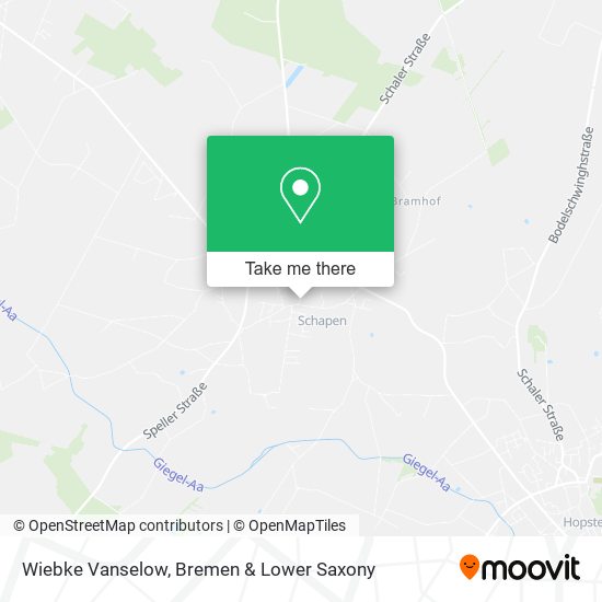 Wiebke Vanselow map