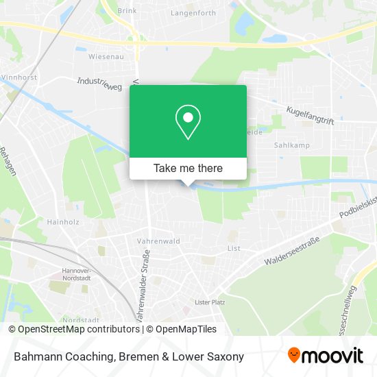 Bahmann Coaching map